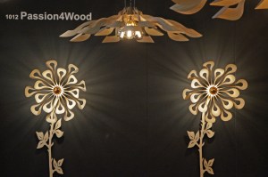 Horeca expo Gent - 2019 - Passion 4 Wood lighting ipaki flower 2